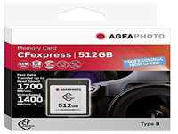 AgfaPhoto CFexpress 512GB Professional High Speed Marke Agfaphoto Schwarz