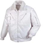 teXXor Piloten Oslo Arbeitsjacke mit abnehmbaren &Auml;rmeln, M, wei&szlig;, 4175