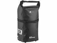 B&W bike.cases Fahrradtasche B3 bag (Farbe schwarz, mit 2 Rollen +...