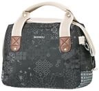 Basil Unisex &ndash; Erwachsene Boh&egrave;me Lenkertasche, Schwarz, 8 Liter, 38 cm x 16 cm x