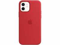 Apple Silikon Case mit MagSafe (für iPhone 12 | 12 Pro) - (Product) RED - 6.1...