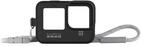 H&uuml;lle + Trageband Schwarz (HERO11 Black/HERO10 Black/HERO9 Black) - Offizielles