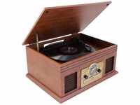 Karcher NO-036 Nostalgie Musikcenter aus Holz - Kompaktanlage mit...