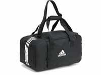 Adidas Unisex – Erwachsene TIRO SMALL Duffle Bag, Schwarz-Weiss, NS