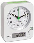 TFA Dostmann Combo Funkwecker, 60.1511.01.05, Analoge Uhrzeit und digitaler...