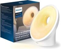 Philips HF3651/01, Wake Up Light, Plastik, Wei&szlig;, 12 x 19 x 19 cm [Energieklasse G]