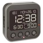 TFA Dostmann Bingo 2.0 digitaler Funk-Wecker, 60.2552.01, invertiertes Display, 2