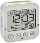 TFA Dostmann Funk Wecker Bingo 2.0, digital, mit Temperaturanzeige, 2...