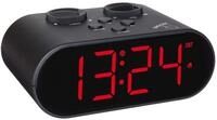 TFA Dostmann Ellypse Digitaler Funk-Wecker, mit USB-Ladefunktion, 60.2551.01,