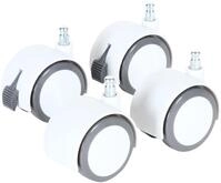 babybay Rollensatz Parkett / Rollen passend f&uuml;r alle babybay Modelle / vom