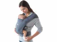 Ergobaby Embrace Babytrage für Neugeborene ab Geburt Extra Weich, Bauchtrage