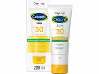 CETAPHIL SUN Sensitive Gel-Creme SPF 30, 200ml, Sonnencreme für empfindliche,...