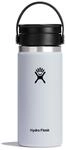 Hydro Flask 16 OZ Wide Flex SIP LID White White - -