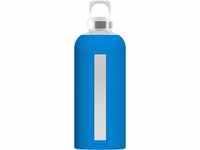 SIGG Star Electric Blue Trinkflasche (0.5 L), schadstofffreie und auslaufsichere
