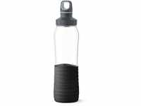 Emsa N31001 Drink2Go Glas Trinkflasche | Fassungsvermögen: 0,7 Liter 