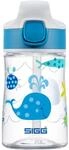 SIGG - Tritan Trinkflasche Kinder - Miracle Ocean - Mit Trinkhalm - Auslaufsicher -