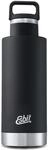 Esbit Isolierflasche Sculptor - Edelstahl Trinkflasche 750 ml in Schwarz - f&uuml;r warme
