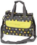 CHIC 4 BABY 415 42 Wickeltasche Komfort, Lemontree, grau