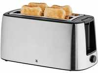 WMF Bueno Pro Toaster Langschlitz 4 Scheiben mit Brötchenaufsatz, XXL Toast,