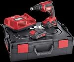 Flex MAK0396 Gipskartonschrauber, 18 V, DW 45 18.0-EC/2.5 Set, 2 Akkus +...