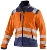 K&Uuml;BLER REFLECTIQ Warnschutzjacke warnorange, Gr&ouml;&szlig;e S, Unisex-Arbeitsjacke aus