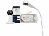 Motorola Nursery VM65X Connect - Video Babymonitor mit Krippenhalter - 5" Full HD