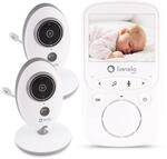 Lionelo Babyline 5.1 Babyphone mit Kamera Zweiwege-Kommunikation, Reichweite von 300