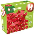 Hubelino 400369 68-teiliges Dachsteine Set, rote Dachziegel, kompatibel mit...