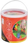 Idena 40030 - Holzbausteine in verschiedenen Farben und Formen, ab 12 Monaten,...