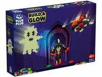 Plus-Plus 9603808 Mini Geniales Konstruktionsspielzeug, Build and Glow,