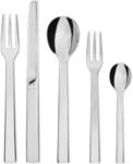 Alessi DC05S5 Santiago Besteckset Tafell&ouml;ffel,Tafelgabel,Tafelmesser, Teel&ouml;ffel und
