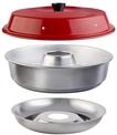Omnia Classic Campingbackofen 2 L - Tragbarer Herd-Ofen f&uuml;r Camping, Wohnmobil, Boot