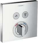 hansgrohe ShowerSelect - Duscharmatur Unterputz f&uuml;r 2 Verbraucher, Mischbatterie
