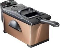 Bestron AF370CO &Ouml;l-Fritteuse mit Kaltzonentechnologie, 3,5 Liter, inklusive