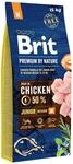 Brit Premium Junior M Trockenfutter f&uuml;r Welpen mittelgro&szlig;er Rassen, 15 kg
