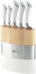 Richardson Sheffield FUSION Messerblock, Holz, inkl. 5-teiliges Messer-Set,
