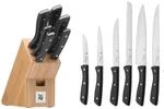 WMF Messerblock mit Messerset 7-teilig, K&uuml;chenmesser Set mit Messerhalter, 6 scharfe