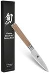 KAI Shun Classic White japanisches Officemesser 9 cm Klingenl&auml;nge - Damastmesser 32
