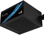 AeroCool Lux - Netzteil 650W, 230V, 80Plus Bronze, Wirkungsgrad 88% +, schwarz,