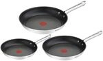 Tefal Duetto 3-teiliges Pfannenset 20,24 und 28 cm, Bratpfannen mit Thermo-Signal bei