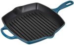 LE CREUSET Signature Gusseisen-Grillpfanne, Quadratisch, 26 cm, F&uuml;r alle...