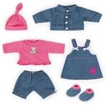 Bayer Design 84618 f&uuml;r 42-46cm Puppen, Hose, Oberteil, Jacke, Kleid, Shirt, M&uuml;tze,