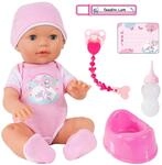 Bayer Design - 94209AA Funktionspuppe &bdquo;Piccolina Love &ndash; Babypuppe mit viel