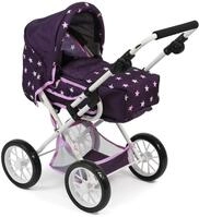 Bayer Chic 2000 560 71 Kombi-Puppenwagen Leni, Stars lila, 64 x 37 x 68 cm |...