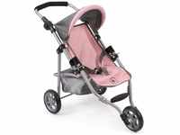 Bayer Chic 2000 - 61215 - Puppenbuggy Lola, Jogging-Buggy, Puppenjogger,...