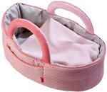 HABA Puppentragetasche Rosarot &ndash; Puppenzubeh&ouml;r f&uuml;r Babypuppen & Stoffpuppen,