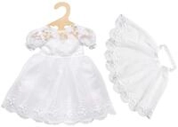 Heless 2020 - Brautkleid Sissi mit Schleier, f&uuml;r Puppen, Gr&ouml;&szlig;e 35 - 45 cm, f&uuml;r