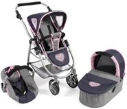 Puppenwagen Emotion All In, 3in1 Puppenwagen-Set bestehend aus Babywanne,...