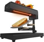Cecotec Raclette Cheese&Grill 6000 Schwarz. Leistung 600W, Grillfunktion,