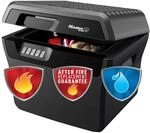 Master Lock Tresor Feuerfest und Wasserdicht mit Zahlencode, Dreifacher Schutz -
